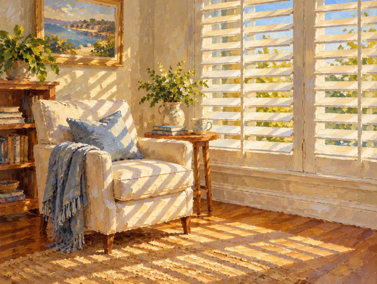 Illustration of blinds work