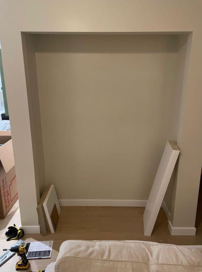 Closet by Omar Hamm Handyman in Broadway Corridor (before)