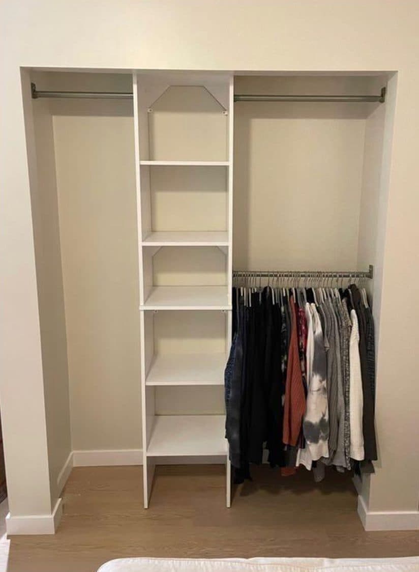 Closet by Omar Hamm Handyman in Broadway Corridor (after)